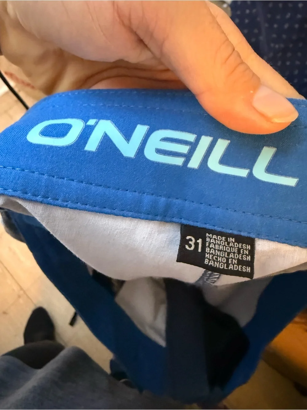 O’Neill Blue Tie Dye Swim Trunks